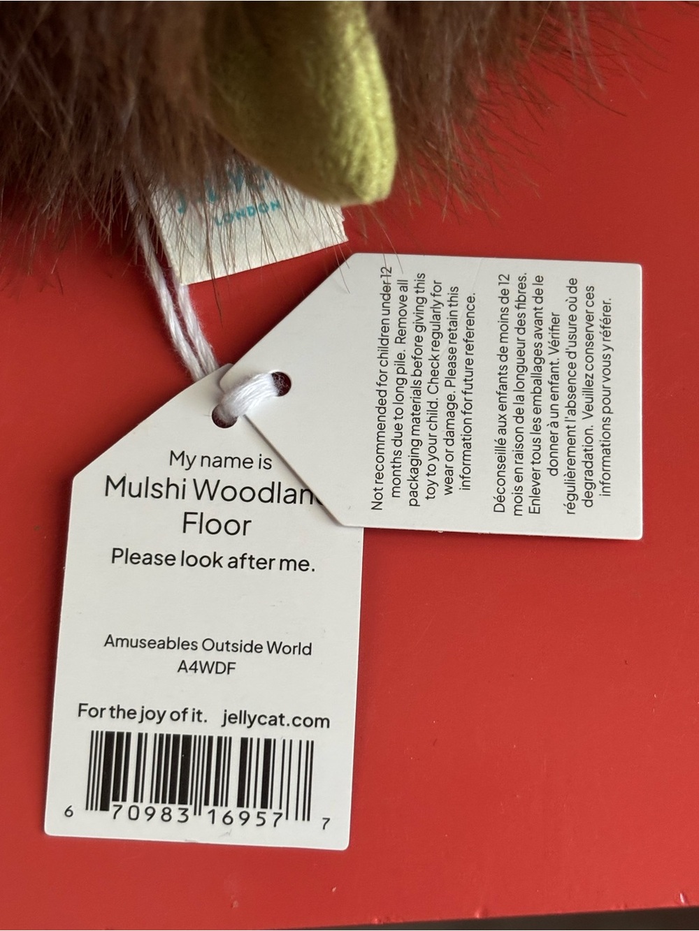 Jellycat Amuseables Mulshi Woodland Floor BNWT - Picture 8 of 12